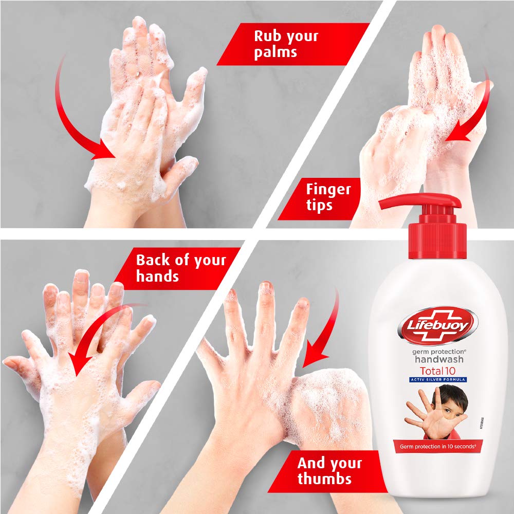Lifebuoy Total 10 Hand Wash Refill Pack - 675 ml
