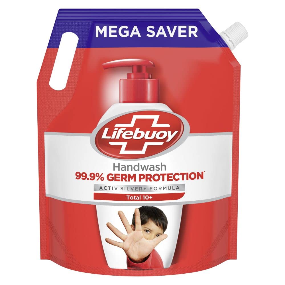 Lifebuoy Total 10 Hand Wash Refill Pack - 1.5 L