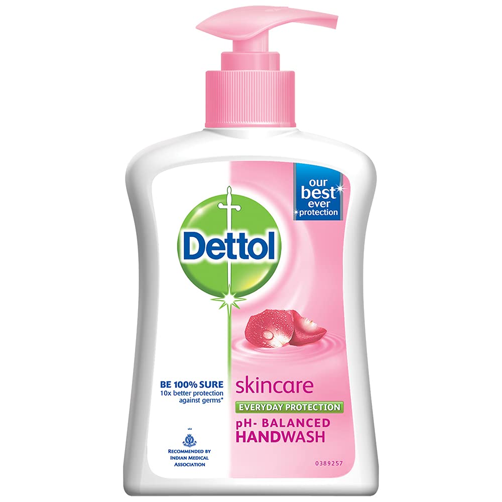 Dettol Handwash Pump Bottle- Skin Care - 200 ml