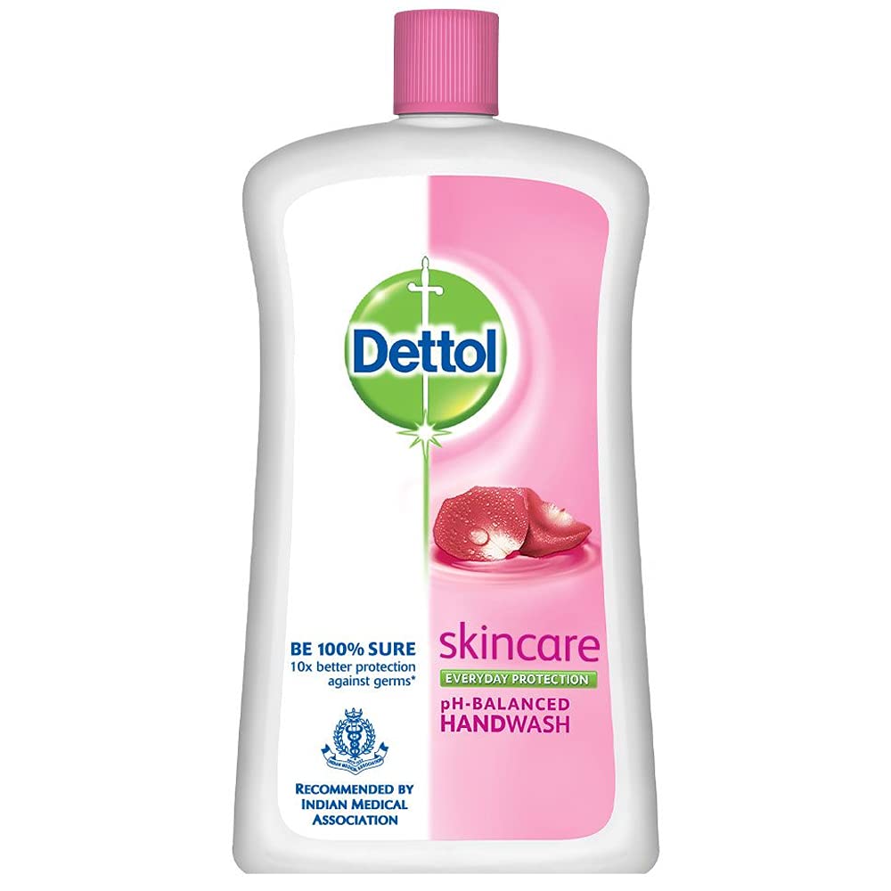 Dettol Skincare Hand Wash Liquid (Bottle) - 900 ml