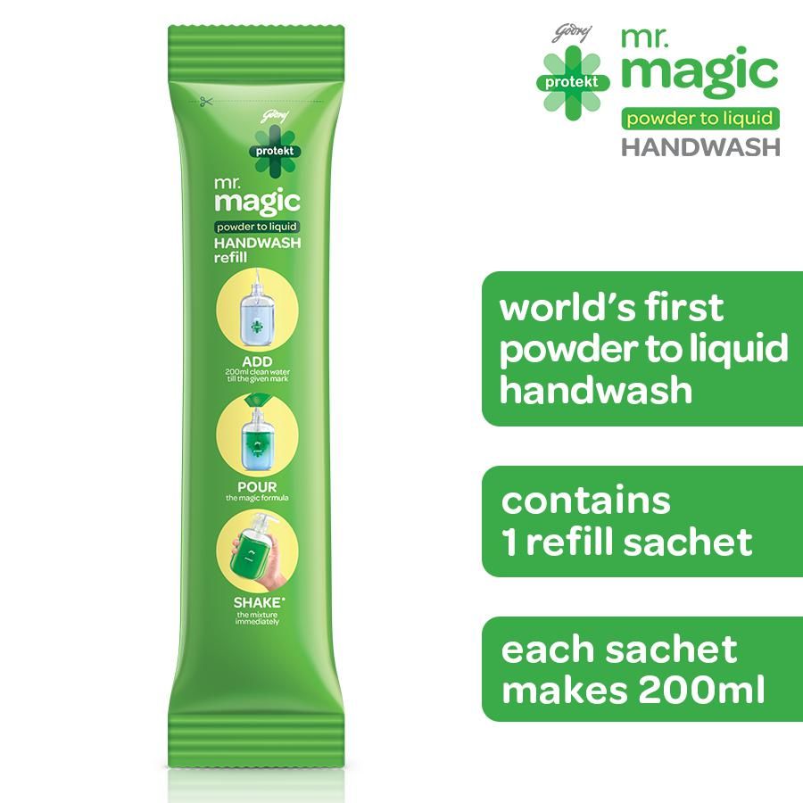 Godrej Protekt Mr Magic Handwash (Refills) - 9 g