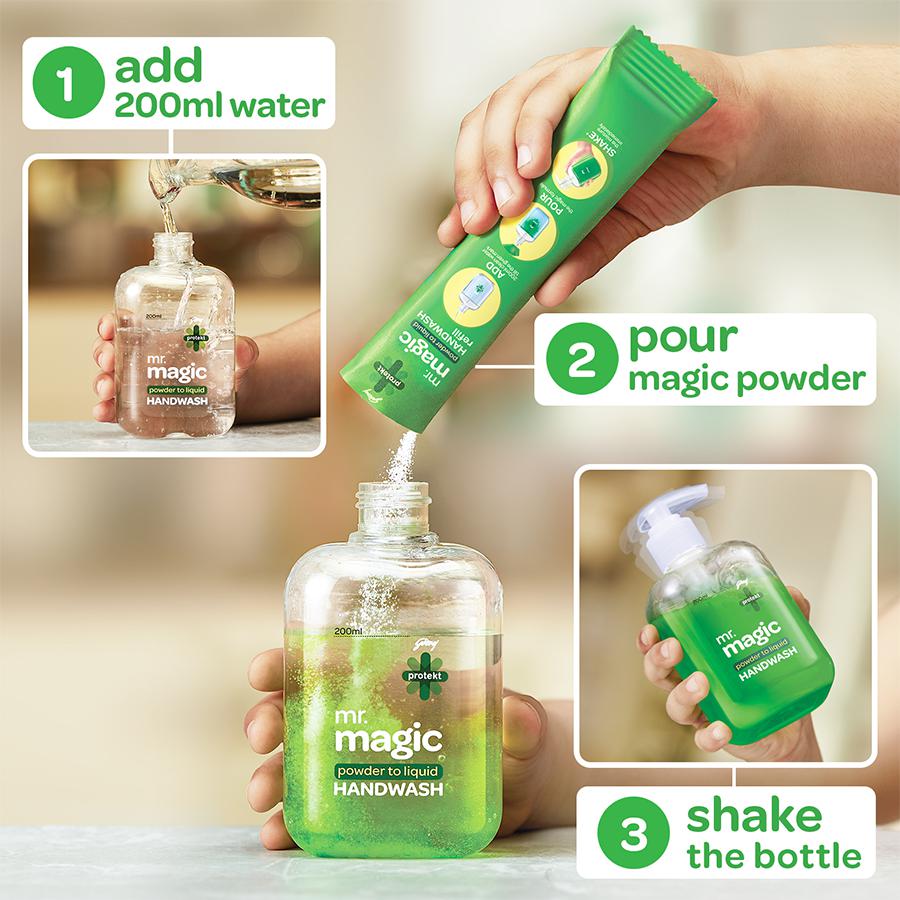 Godrej Protekt Mr Magic Handwash (Refills) - 9 g