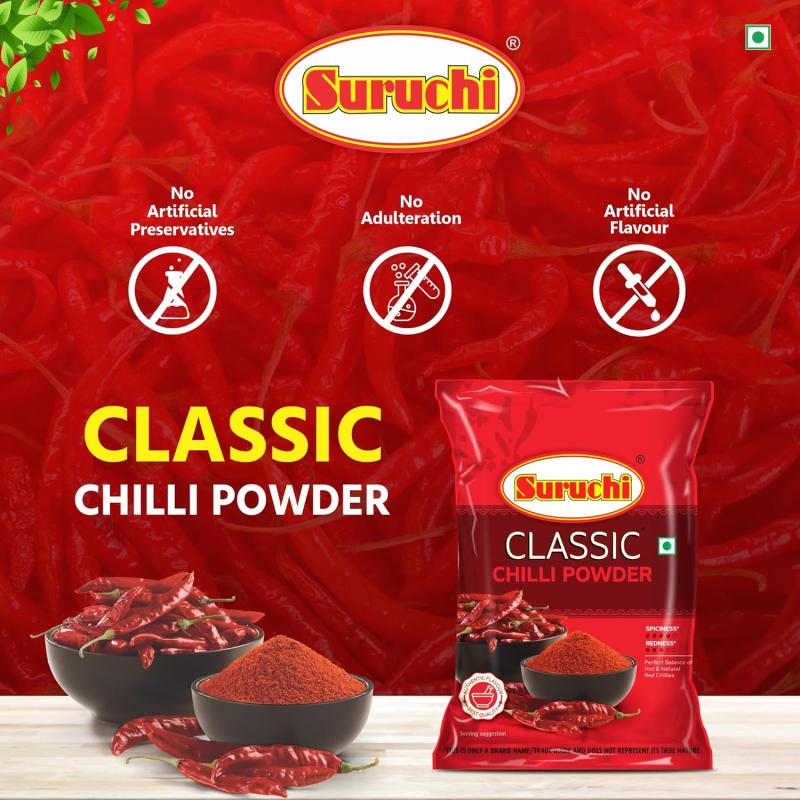 Suruchi Chilli (Mirchi) Powder - 100 g