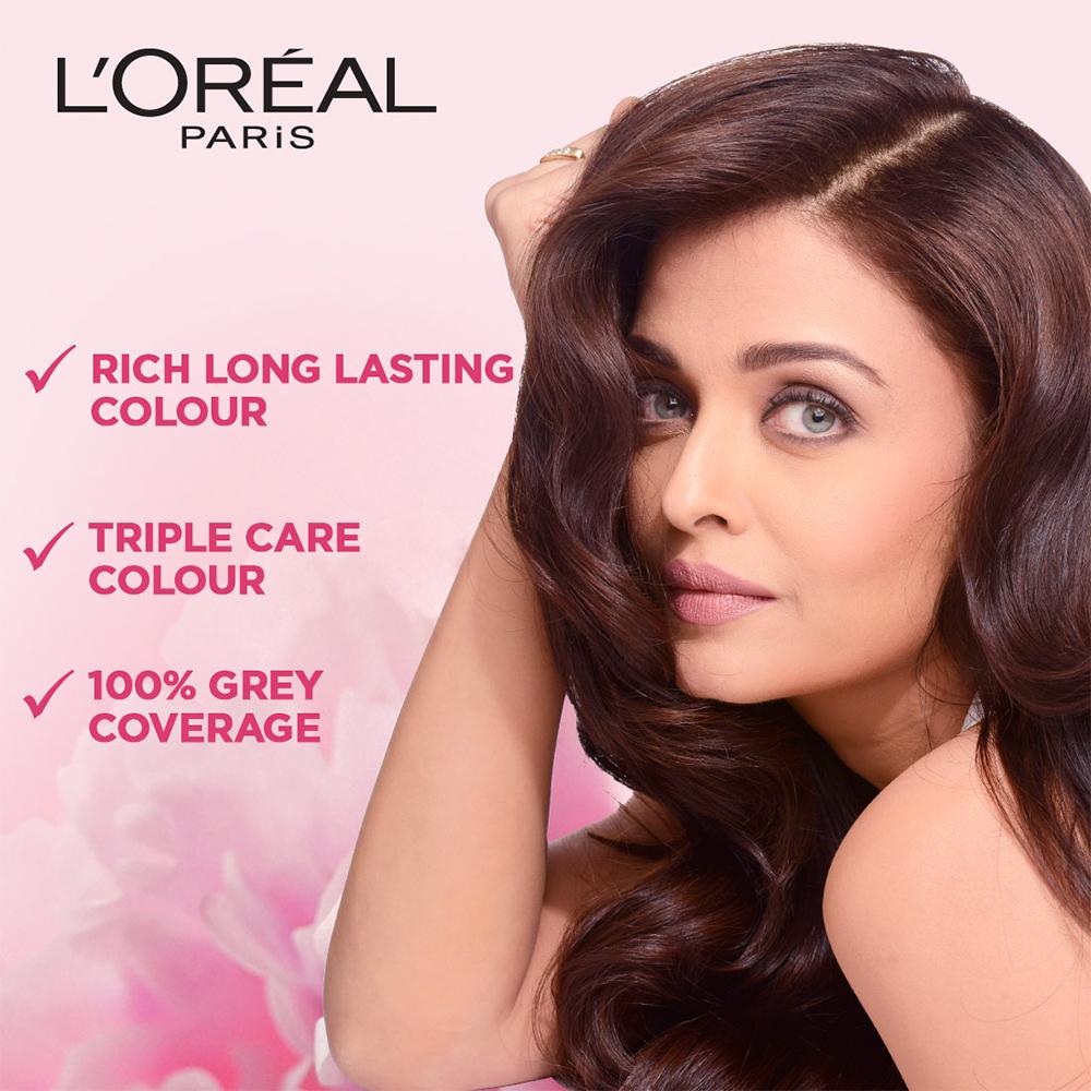 Loreal Paris Excellence Creme Hair Colour - (3 Dark Brown) - 72-ml-100-g