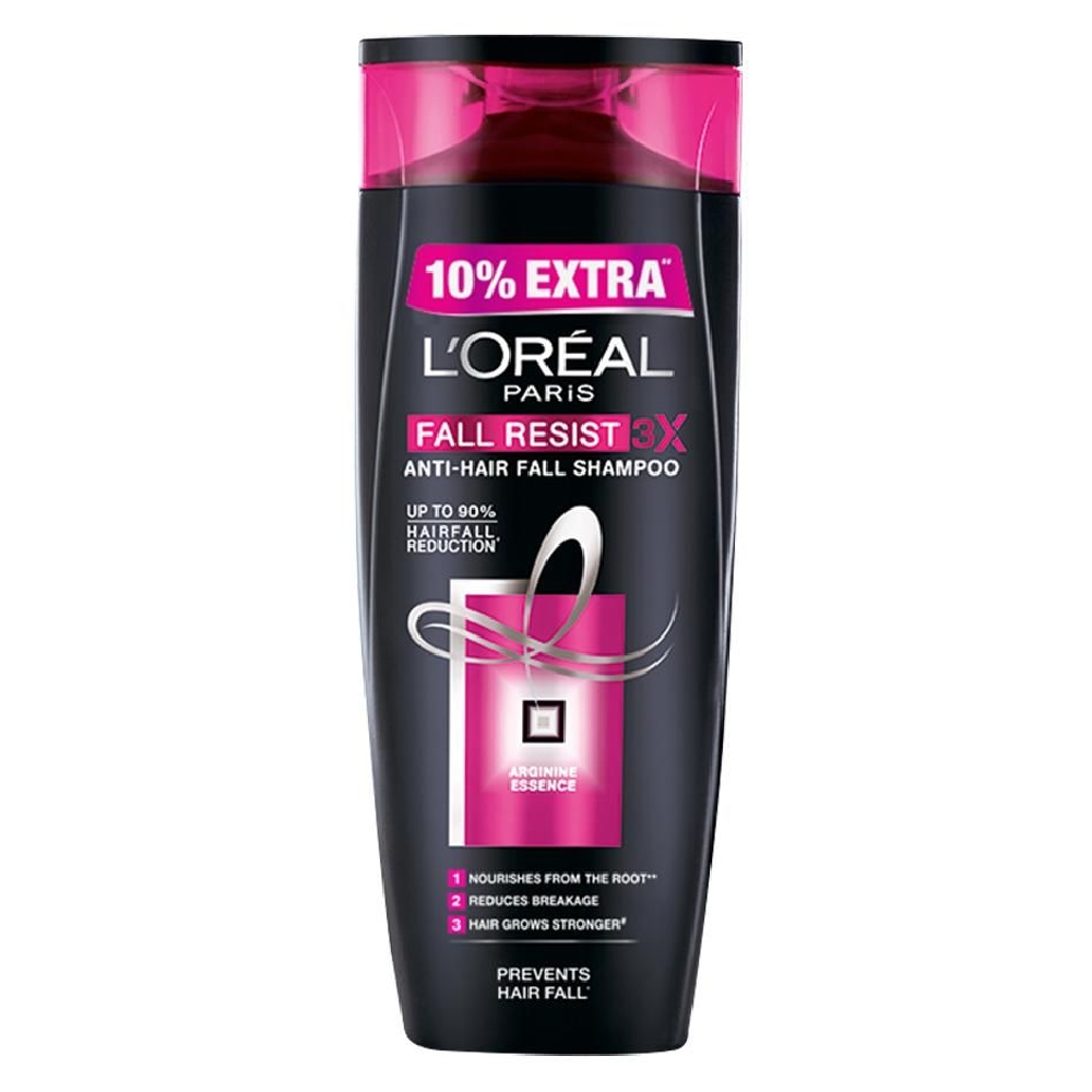 L'Oreal Paris Fall Resist 3X - Anti-Hairfall Shampoo - 360 ml