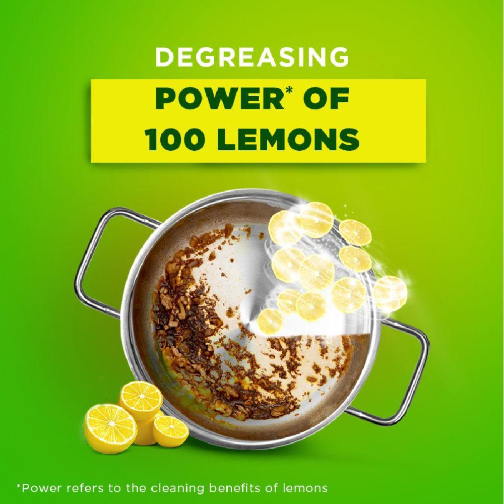 Vim Dishwash Liquid Gel Lemon Refill Pouch - 900 ml