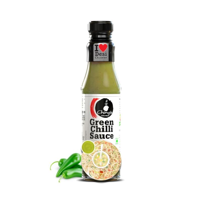 Ching's Secret Green Chilli Sauce (Bottle) - 190 g