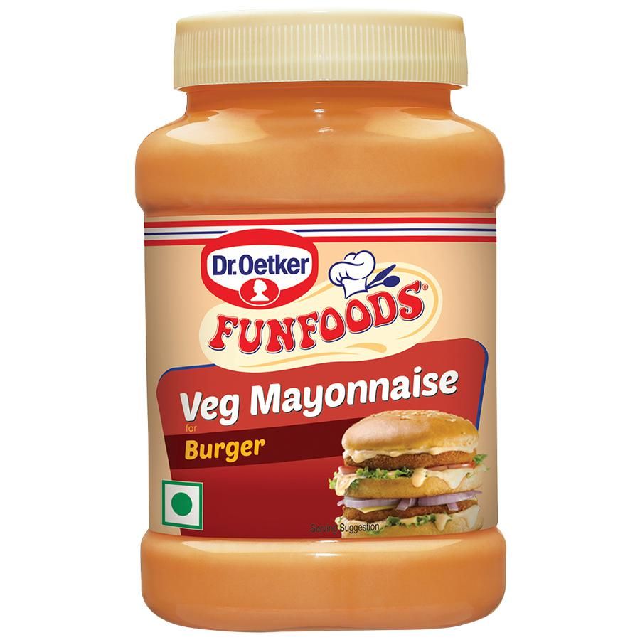 Dr. Oetker FunFoods Veg Mayonnaise Burger - 250 g