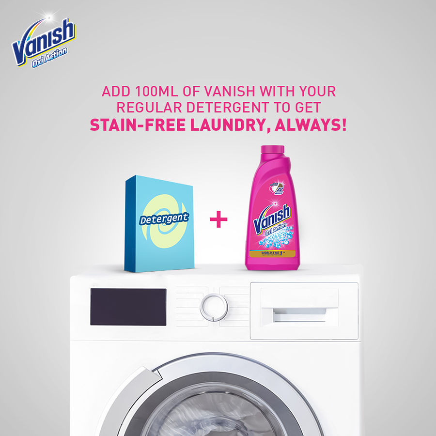 Vanish Oxi Action Liquid Detergent Booster - 180 ml