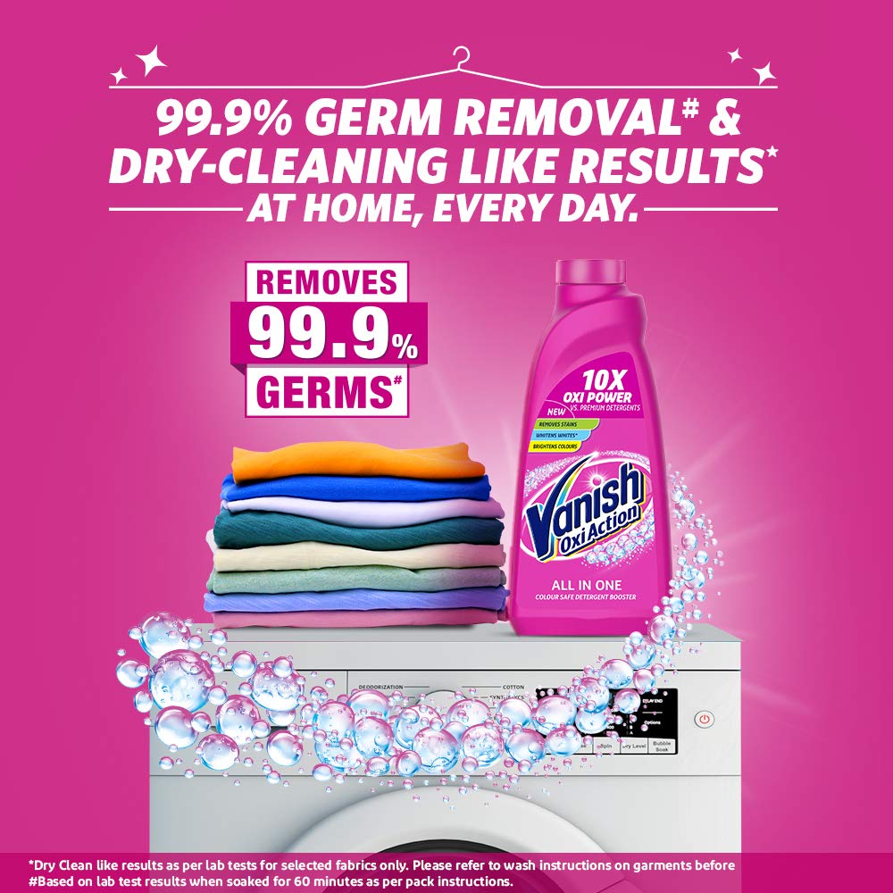 Vanish Oxi Action Liquid Detergent Booster - 400 ml