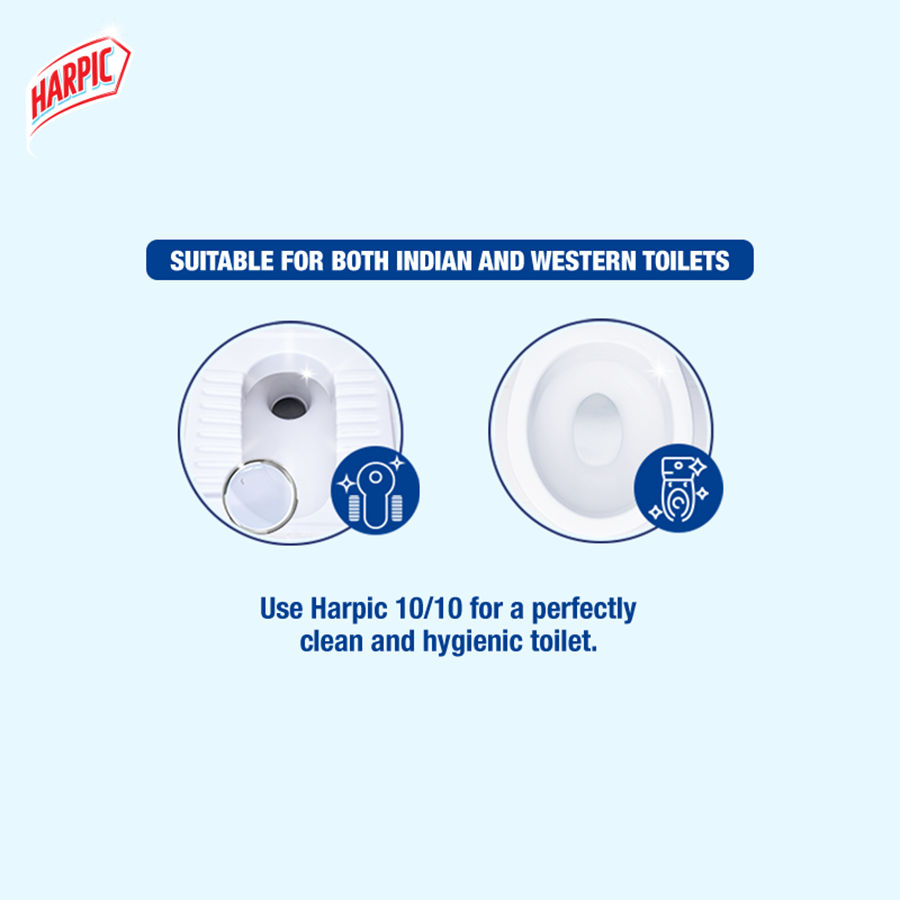 Harpic White and Shine Bleach Toilet Cleaner - 500 ml