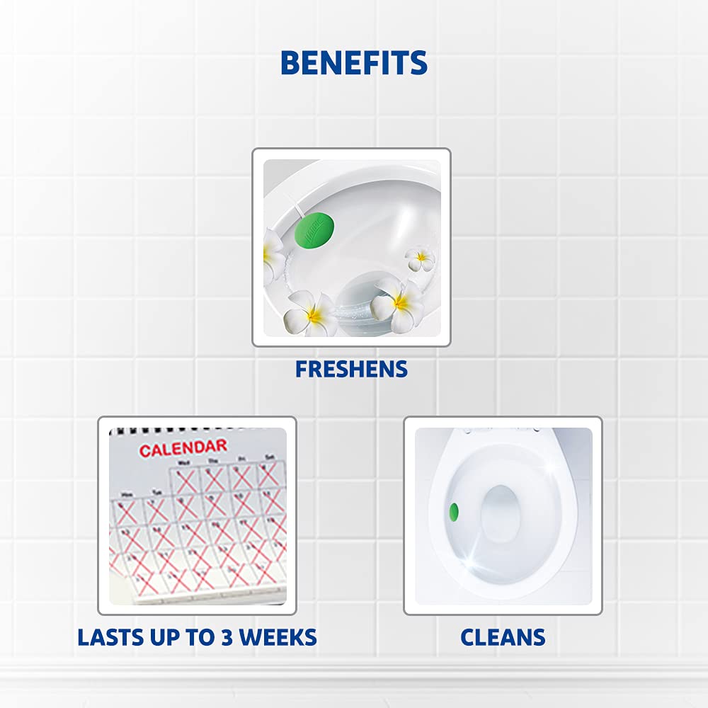 Harpic Hygienic Toilet Rim Block - Jasmine - 26 g