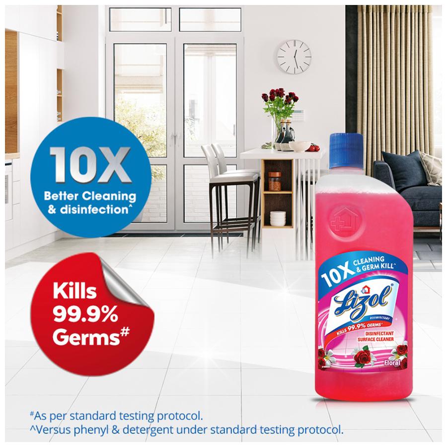 Lizol Floor Cleaner Liquid - Floral - 1 l