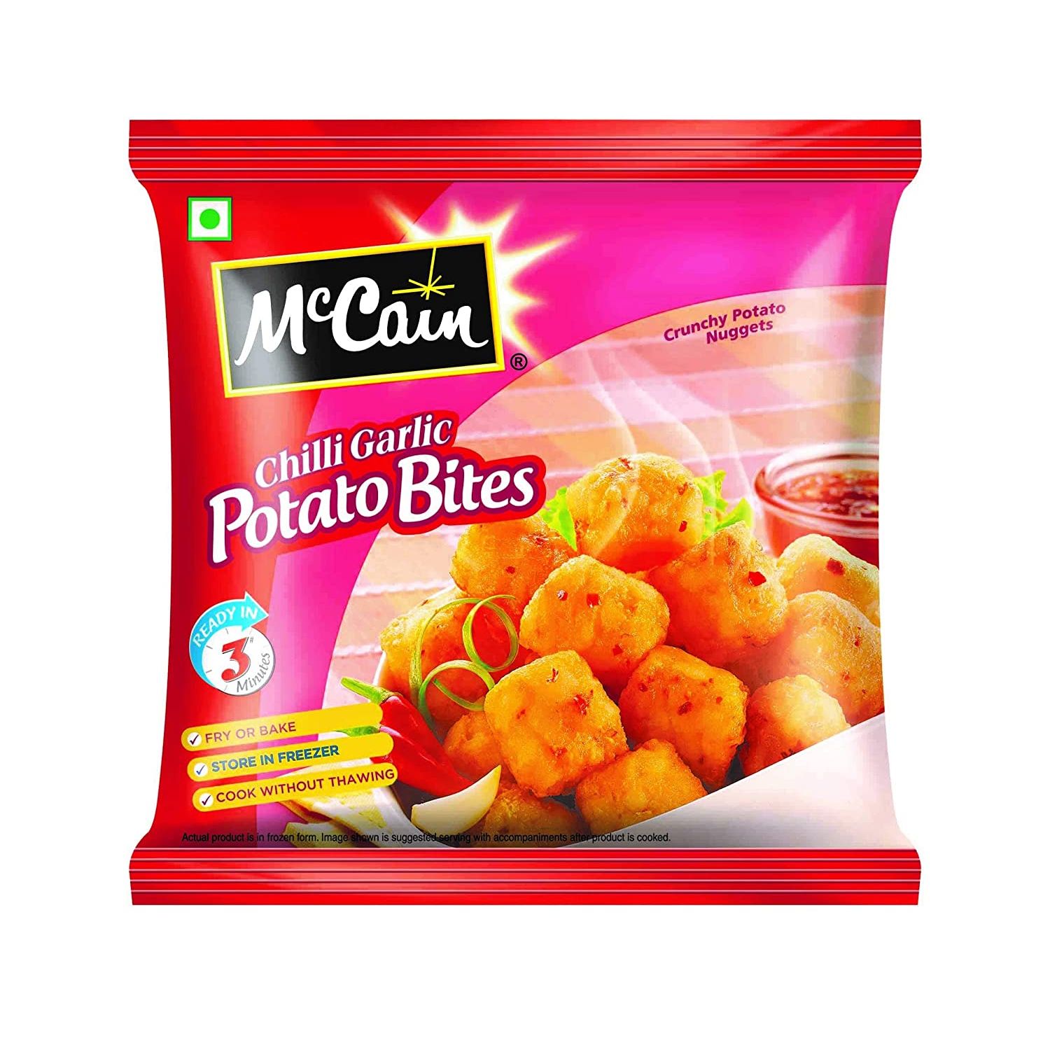 McCain Chilli Garlic Potato Bites - 420 g
