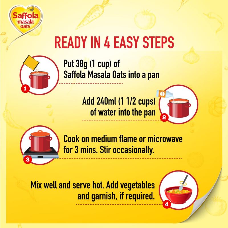 Saffola Masala Oats Classic Masala - 38 g
