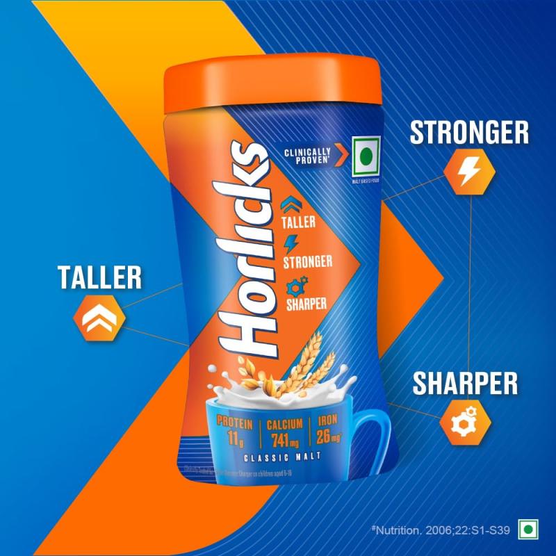 Horlicks Classic Malt - Jar - 500 g