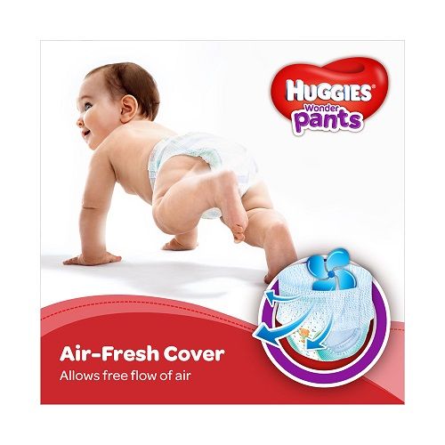 Huggies Wonder Pants Diapers - XL - (12 - 17 kg) - 5 pcs