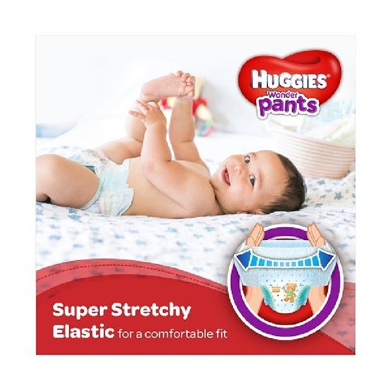 Huggies Wonder Pants Diapers - XL - (12 - 17 kg) - 5 pcs