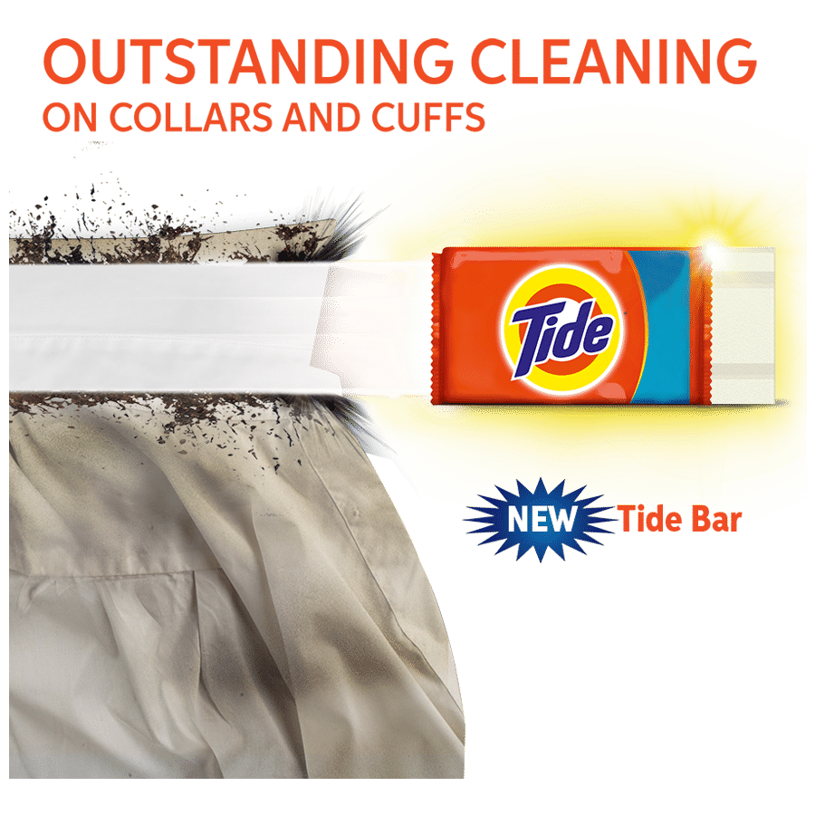 Tide Detergent Bar Soap - 125 g