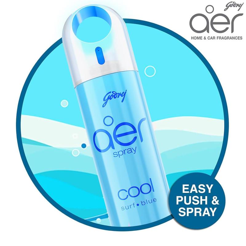 Godrej Aer Spray - Cool Surf Blue - 220 ml