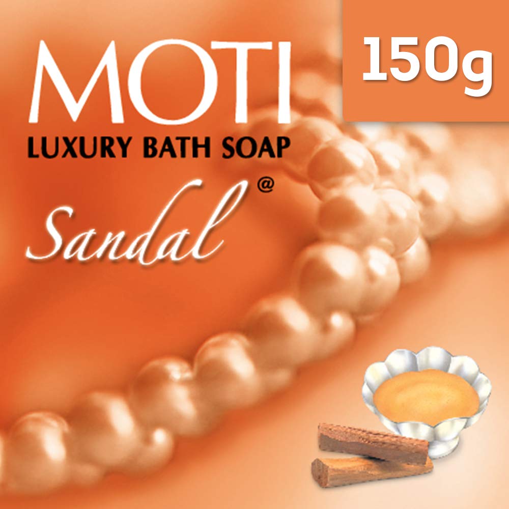 Moti Luxury Bath Soap-Sandal - 150 g
