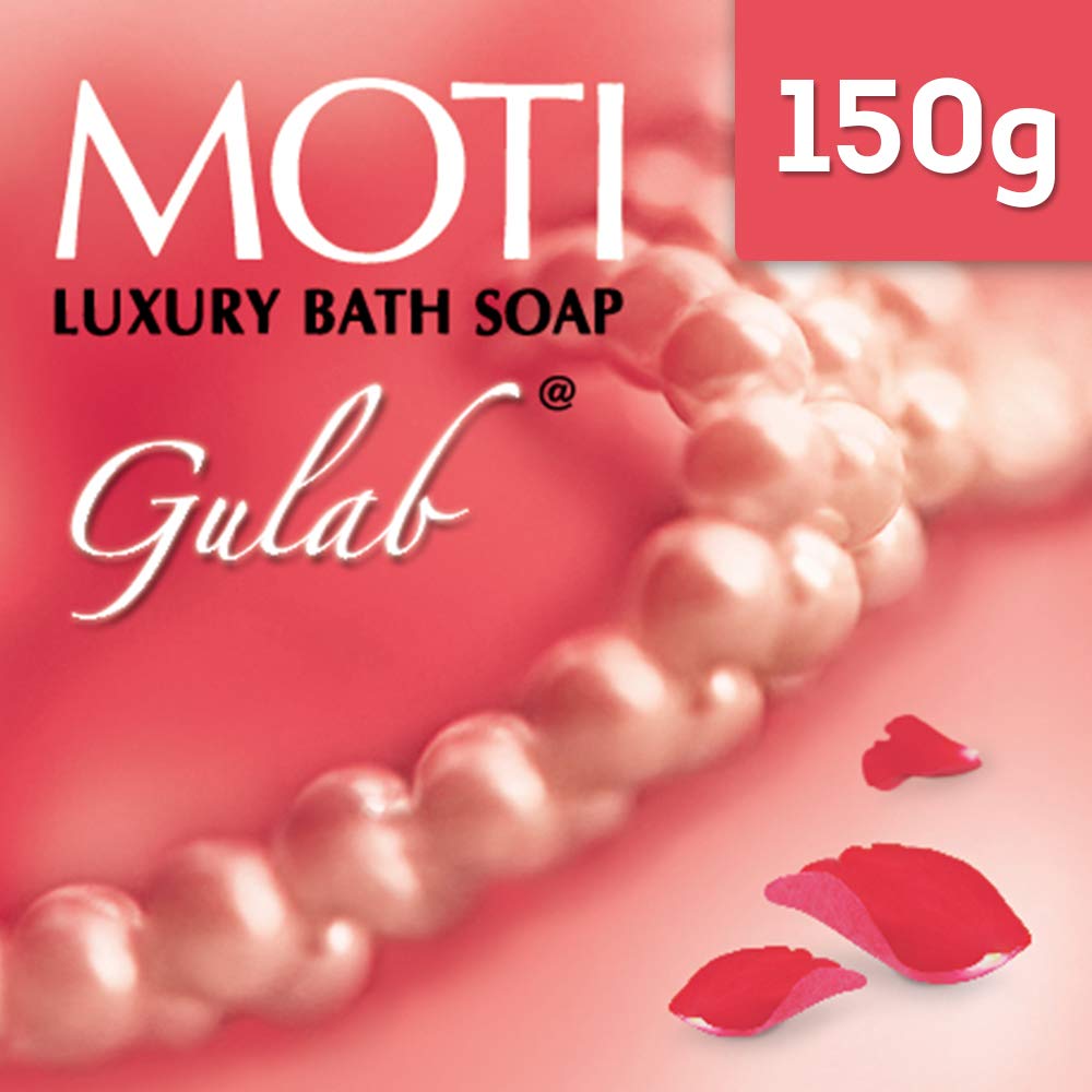 Moti Luxury Bath Soap-Gulab - 150 g