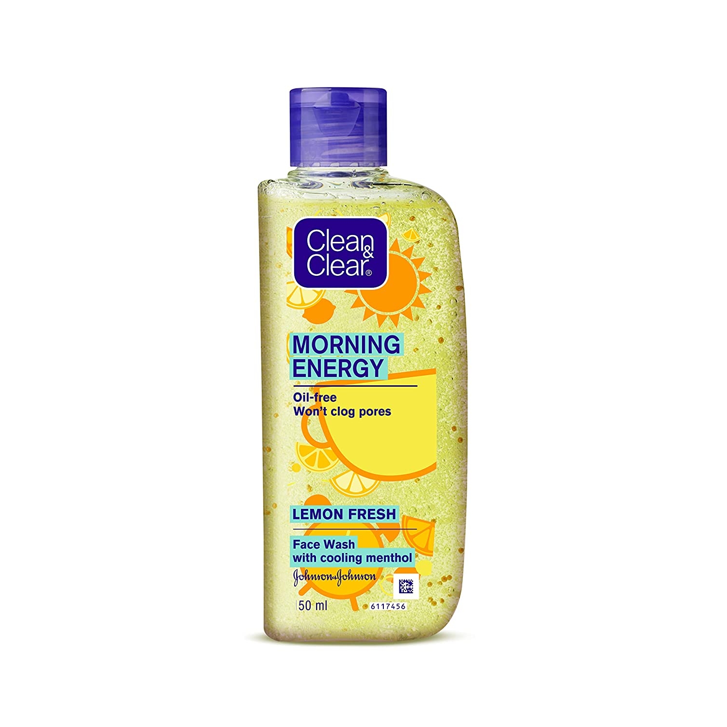 Clean & Clear Morning Energy Lemon Fresh Face Wash - 50 ml