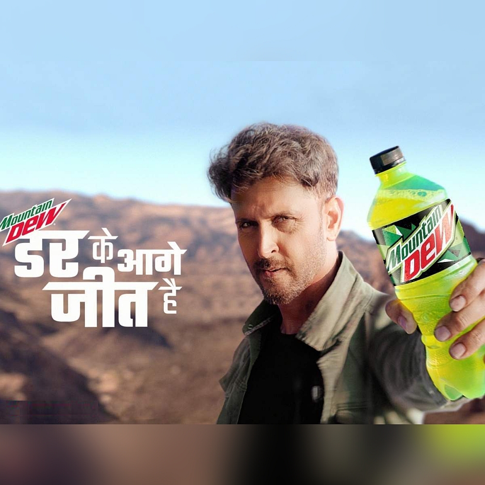 Mountain Dew Soft Drink - 750 ml