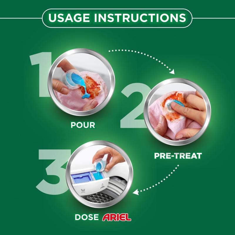 Ariel Power Gel Liquid Detergent - Front Load - 2 kg