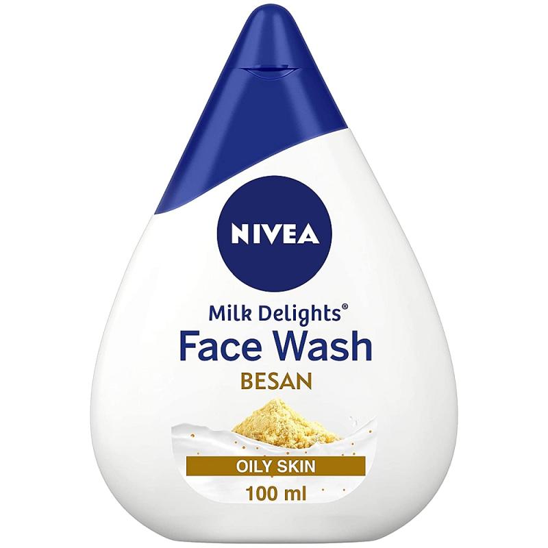 Nivea Milk Delights Face Wash - Besan - 100 ml