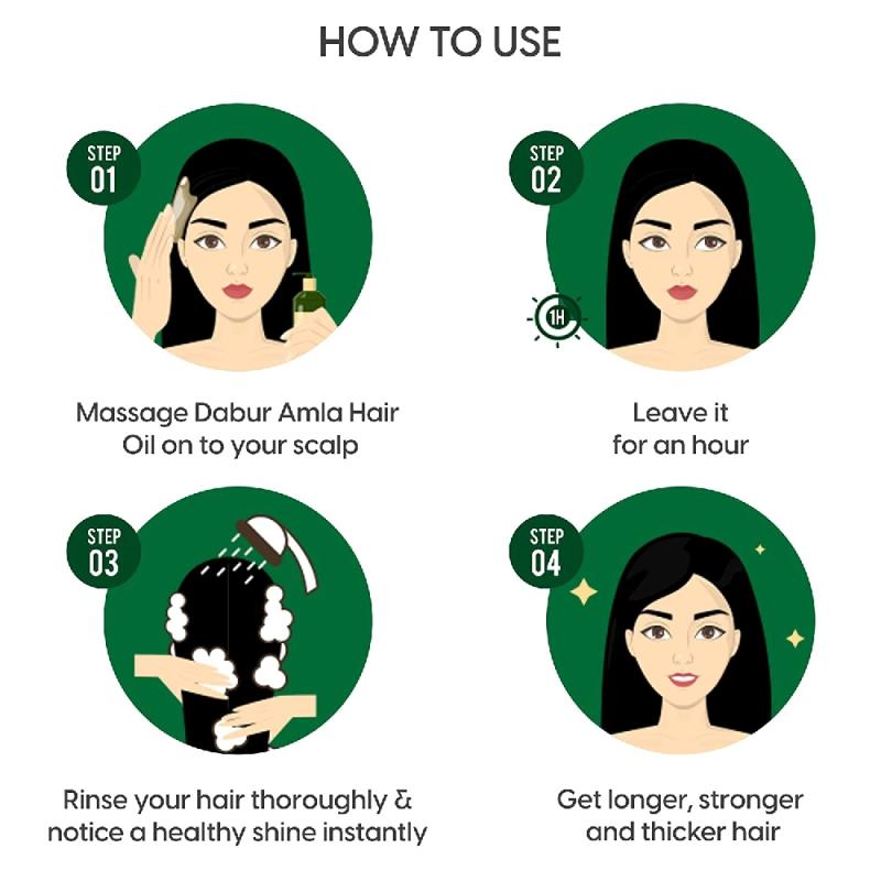Dabur Amla Hair Oil - 180 ml