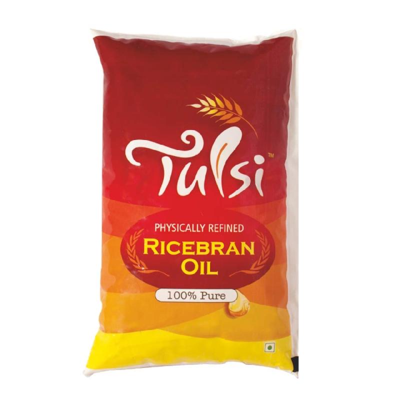 Tulsi Rice Bran Oil - 1 lit