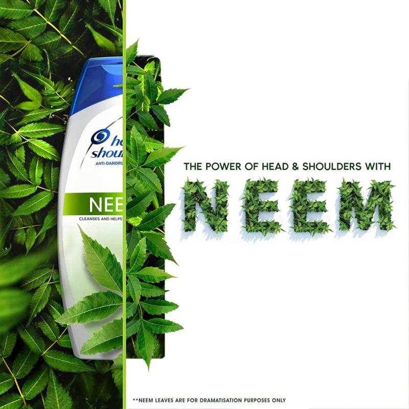 Head & Shoulders Neem Anti-Dandruff Shampoo - 180 ml