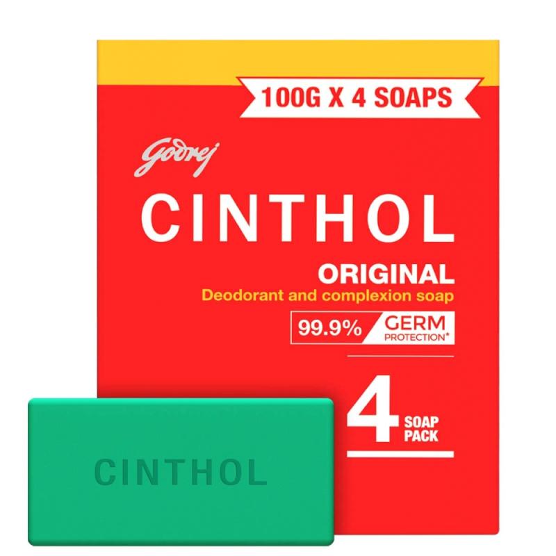 Cinthol Original Soap - 4x100 g