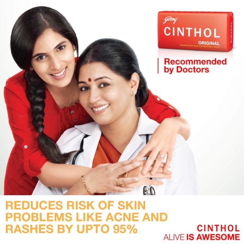 Cinthol Original Soap - 4x100 g