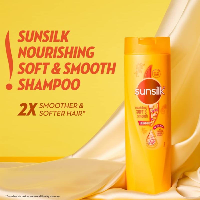 Sunsilk Nourishing Soft & Smooth Shampoo - 180 ml
