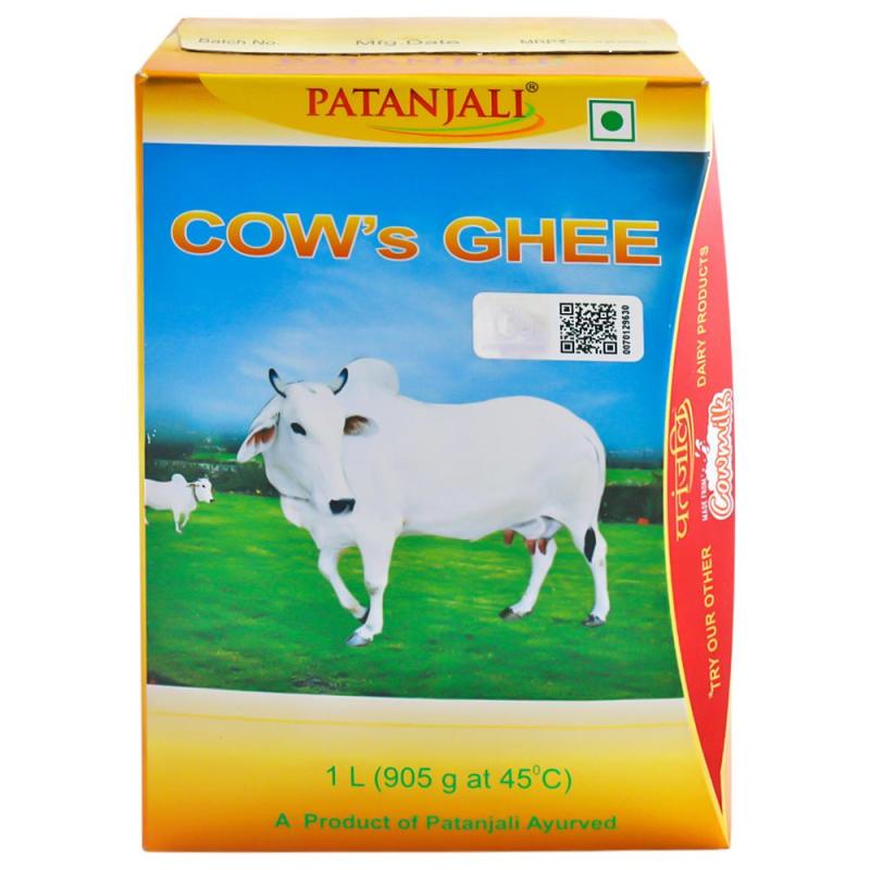 Patanjali Cow Ghee (Carton) - 1 L