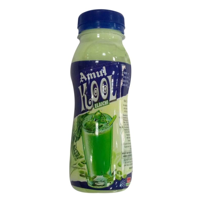 Amul Kool Elaichi Flavour Milk (Pet Bottle) - 180 ml
