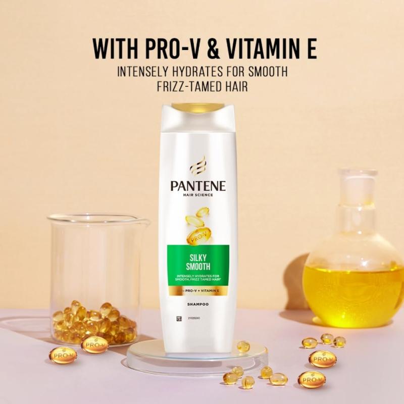 Pantene Pro-V Silky Smooth Care Shampoo - 340 ml