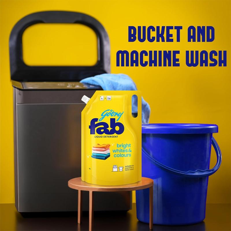 Godrej Fab Liquid Detergent - 1 L