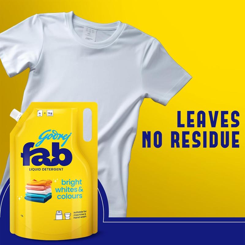 Godrej Fab Liquid Detergent - 1 L