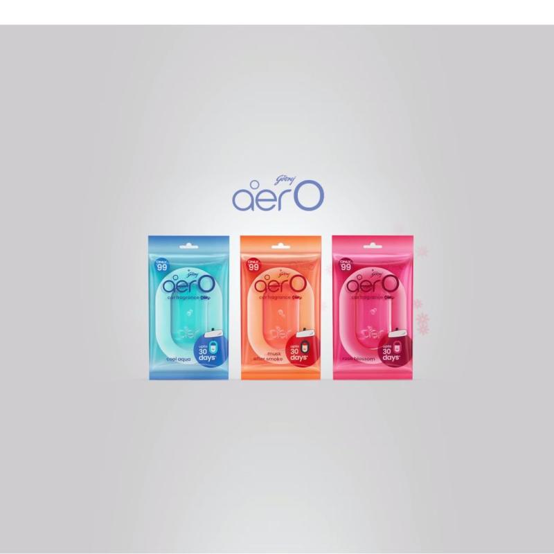 Godrej Aer O Car Fragrance - Rose Blossom - 7.5 g